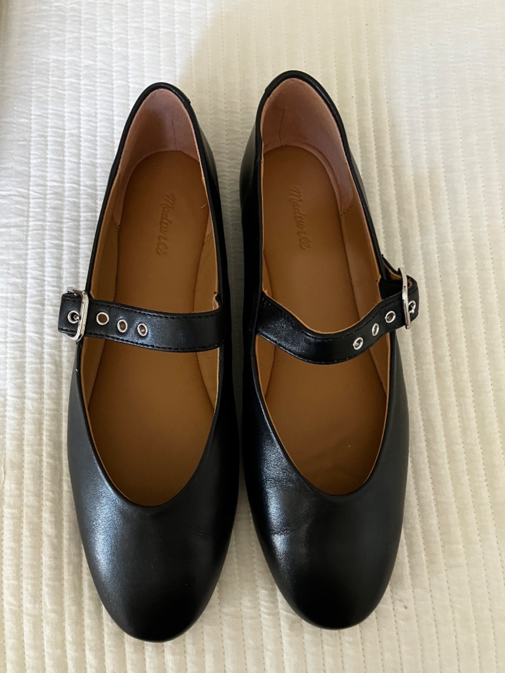 Madewell the Remy Mary-Jane flat 8 new with Box